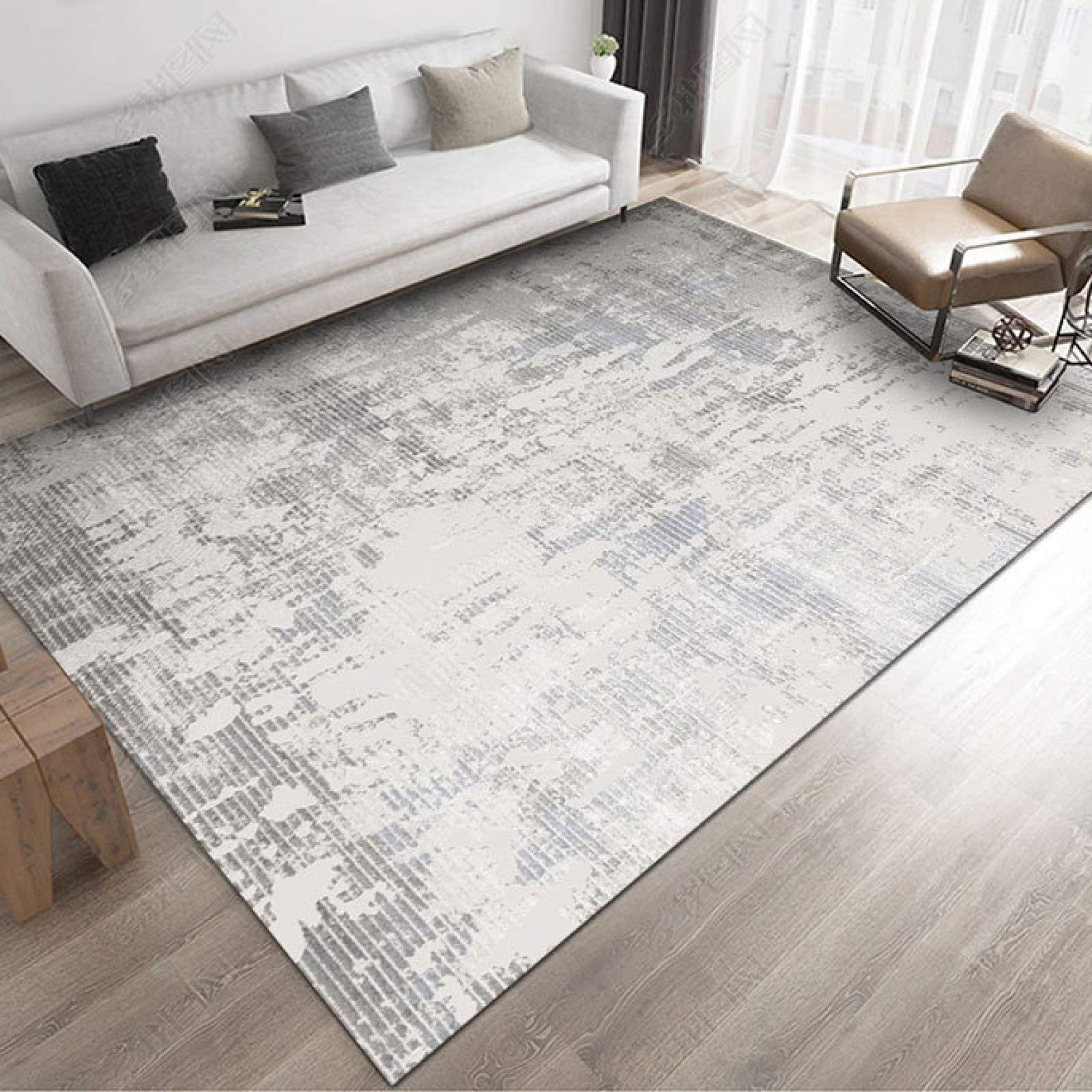 Home Modern Rug Carpet Shaggy Area Rugs Living Room Large Rug Shag Pile Soft Fluffy Rugs for Living Room Bedroom stable Non Shedding,160x230cm
