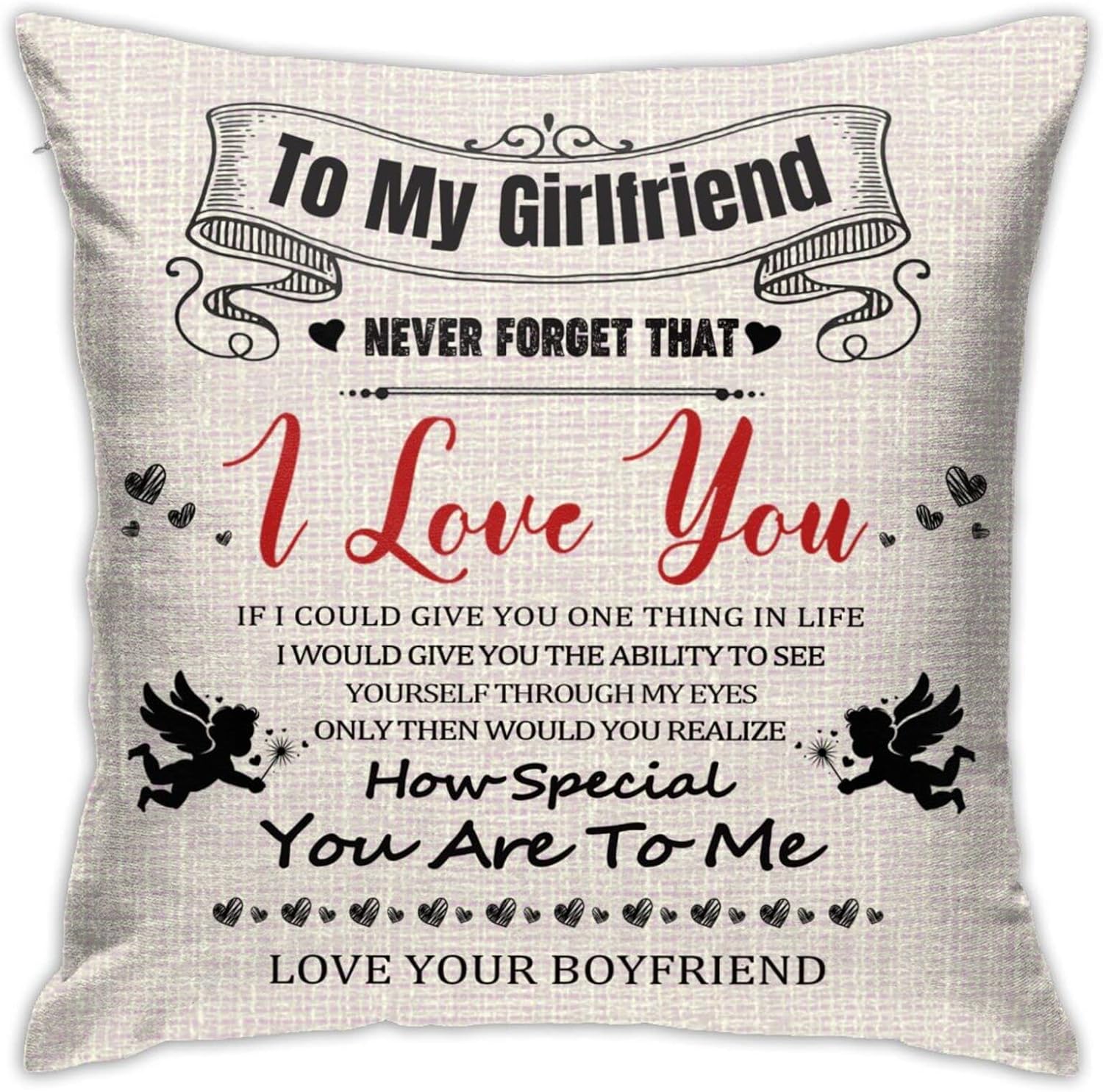 girlfriend pillow