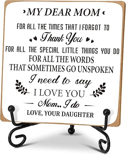 Miniatura 15 de Regalos de graduación para ella, decoración de escritorio inspiradora placa de madera con soporte, regalo de felicitaciones para graduados