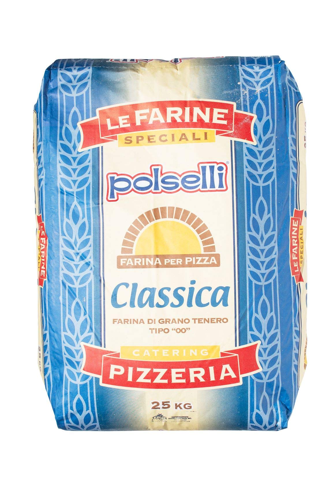 POLSELLI Classica Double Zero Flour for Pizza and Pasta, 55 lbs