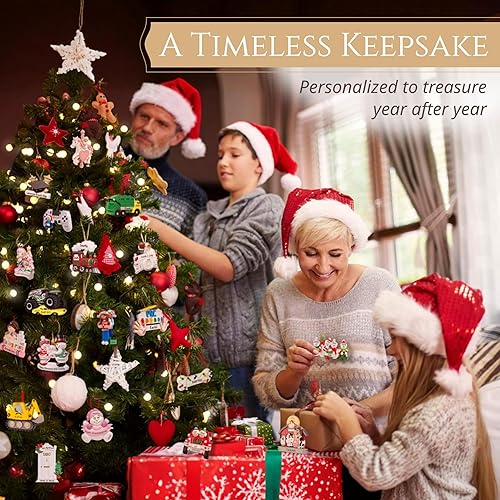 Miniatura 8 de Mantel de chimenea para decoración de mesa de Navidad 2024  Personalización rápida y gratuita las 24 horas  Recuerdo personalizado de medias de