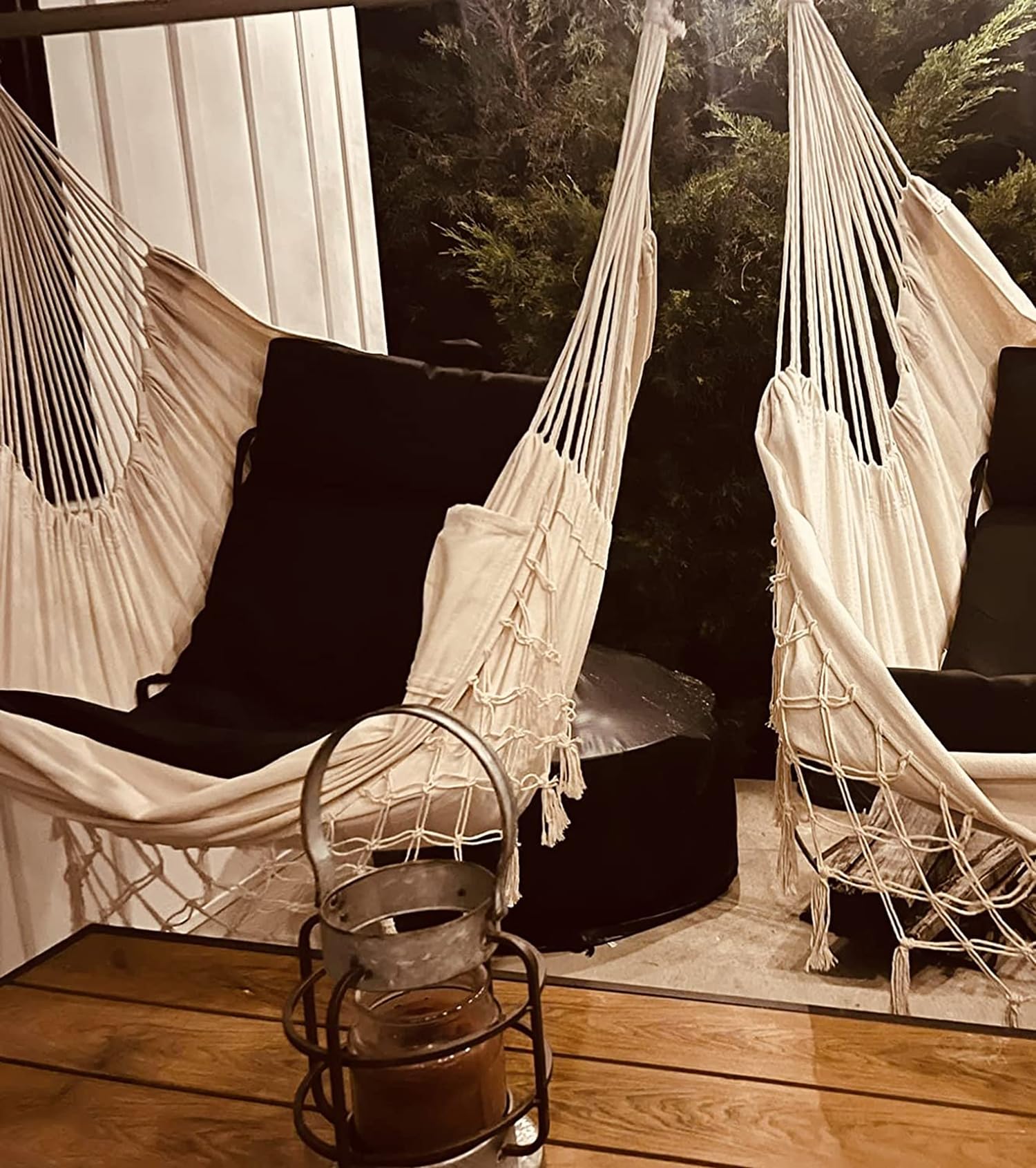 Amazon.co.jp: MIZTLI ハンモックチェア ハンギングチェア スイング