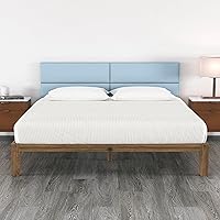 Vista 57 de Jaxx Panelist - Cabecero acolchado moderno, juego de 4 paneles para montar en la pared (cada uno de 11.25 x 30 pulgadas), tamaño Queen