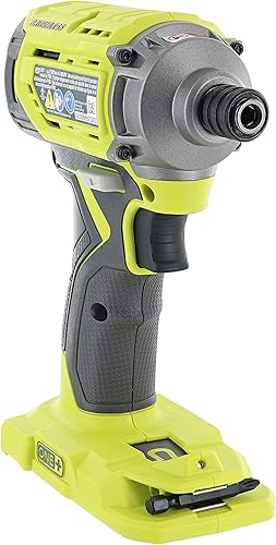 Miniatura 4 de Ryobi P239 - Controlador de impacto inalámbrico de iones de litio de 18 V de 2,000 pulgadas con bandeja de brocas magnética e iluminación LED