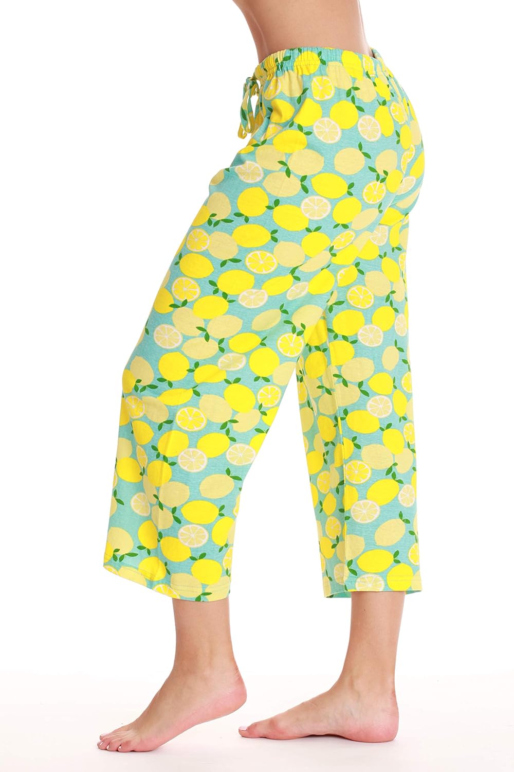 Just Love 100% Cotton Women Pajama Capri Pants Sleepwear - Image 2
