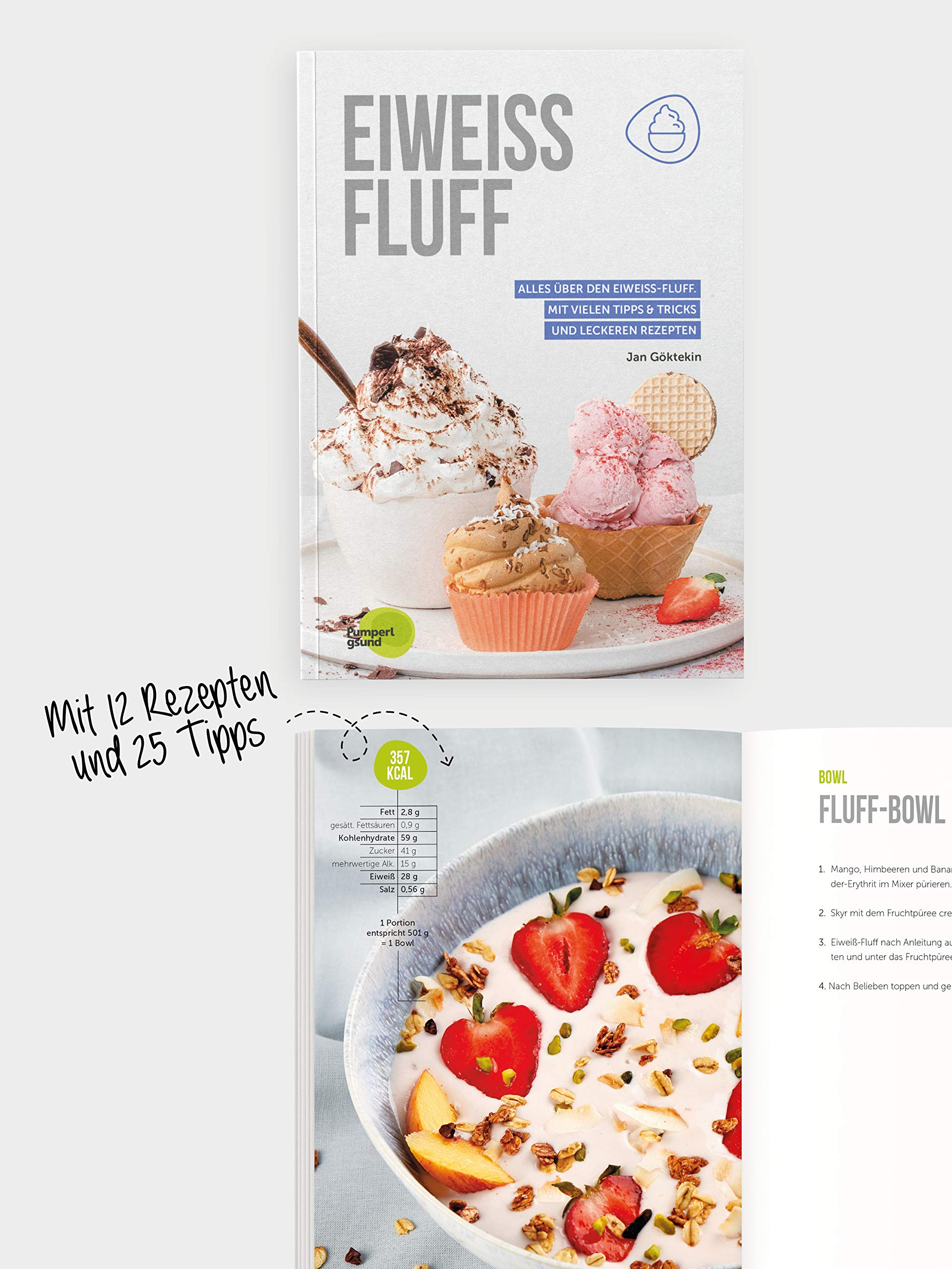 Pumperlgsund Dessert Fluff Starter-Box (Zimt, für ca. 12 Fluffs) Sonstiges