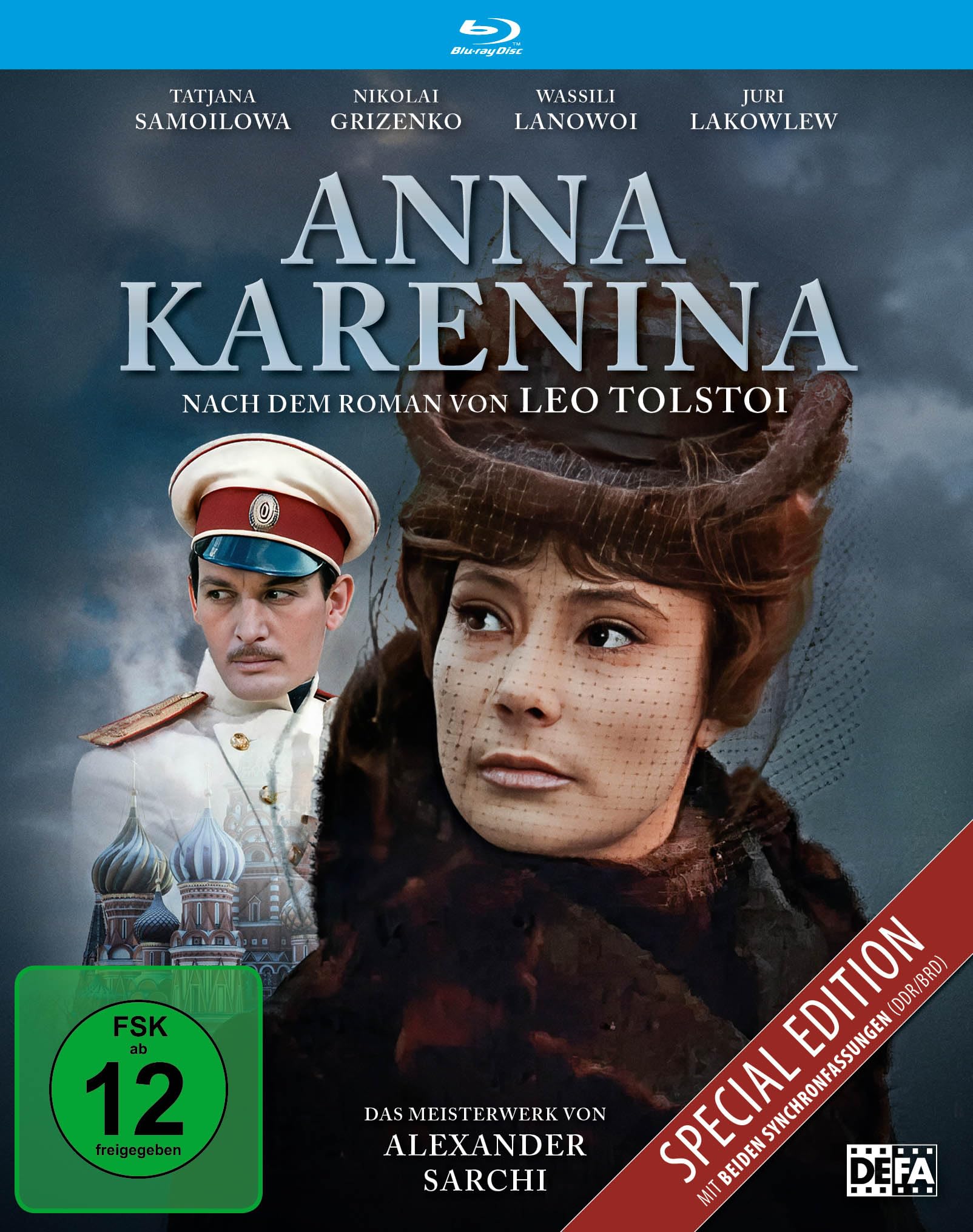 Película Anna Karenina 1967 versión extendida para tardes de cine de época en casa