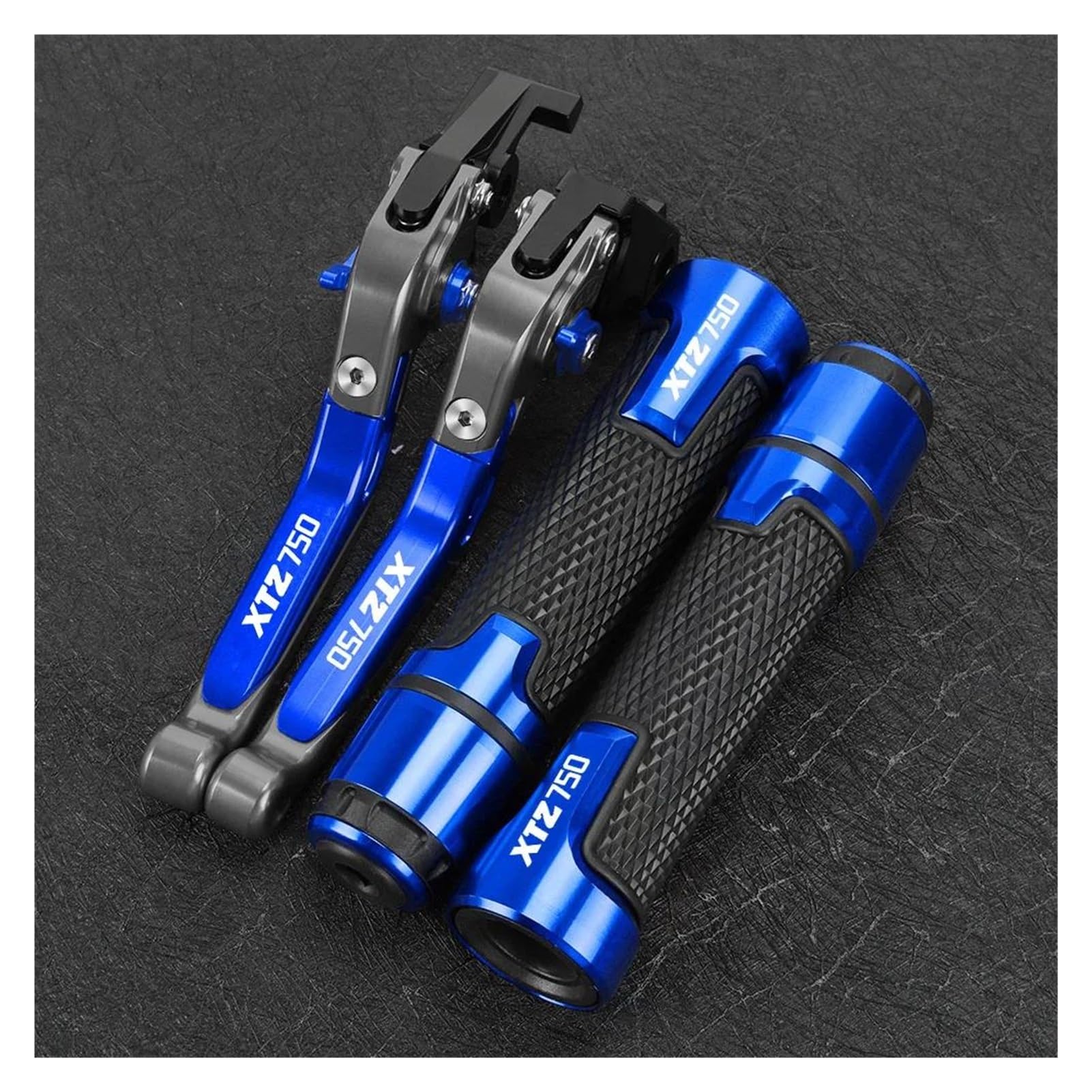 Aobeyo 5 Motorcycle Control Levers For Yamaha Xtz750 Super Tenere 1989-1996 Brake Clutch Levers Grips
