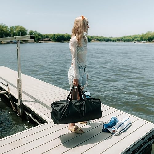 Miniatura 8 de Cojín inflable del lago, Hamaca de agua, Muelle inflable de la malla, Muelle del lago,
