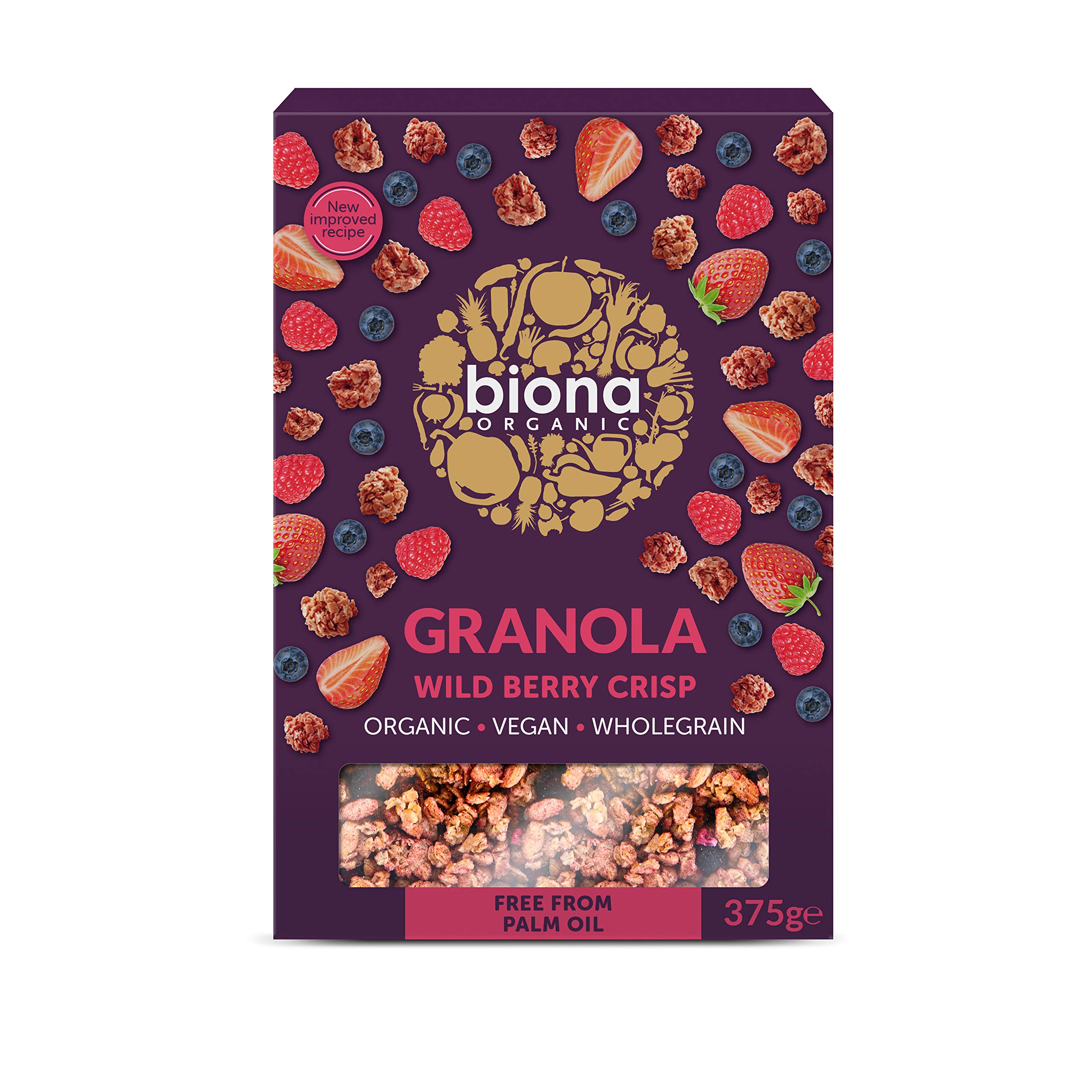 Organic Wild Berry Granola - 375 g