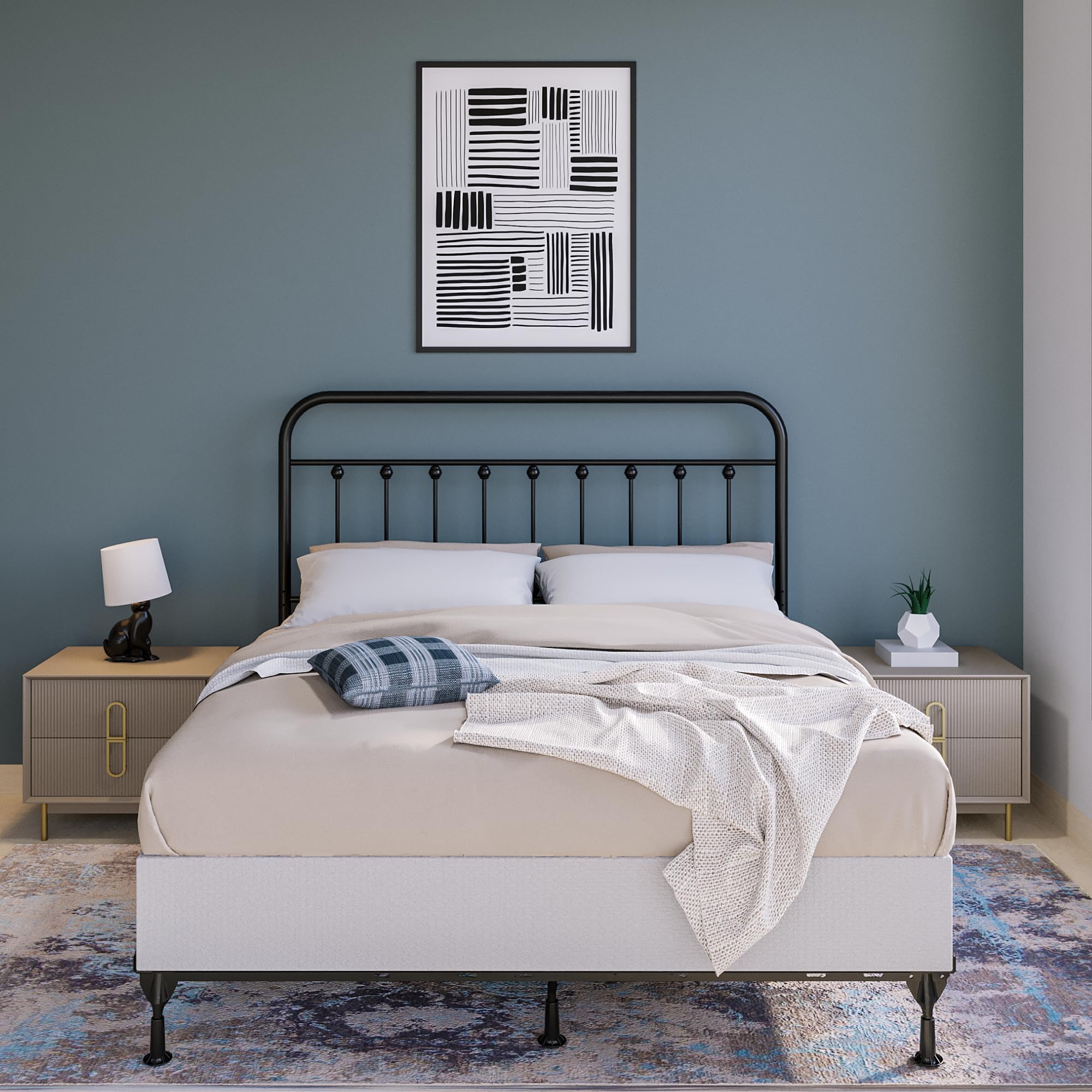 Amazon.co.jp: Golden Gate Beds ヴィンテージ クイーンサイズ メタル