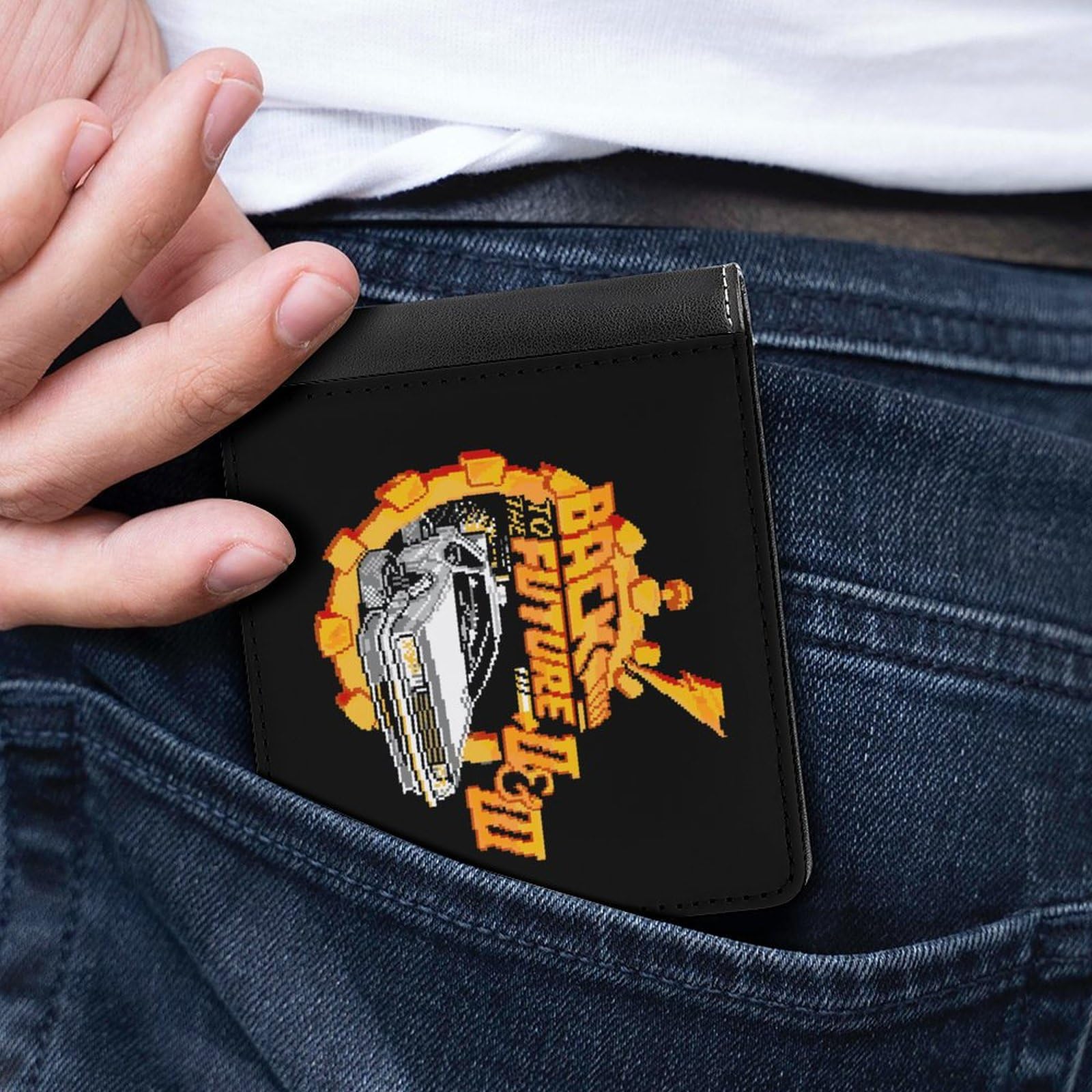 Amazon.co.jp: バックトゥザフューチャー 財布 ウォレット 二つ折財布