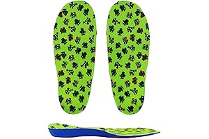 High-Tech Kids Athletic Insoles with Hidden Inner Sole AirTag Compartment