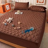 Vista 7 de Funda de colchón, funda de colchón impermeable, tamaño completo, ultrasuave y transpirable, lavable a máquina, adecuada para el hogar, dormitorio