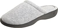 Isotoner Women's Embroidered Clog Slippers - Zenz Everywear Memory Foam, Ultra-Soft Supportive Indoor/Outdoor