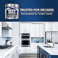 Vista 7 de Cera para automóviles de Eagle One, Nevr-Dull Algodón para pulir metal, 5 Oz