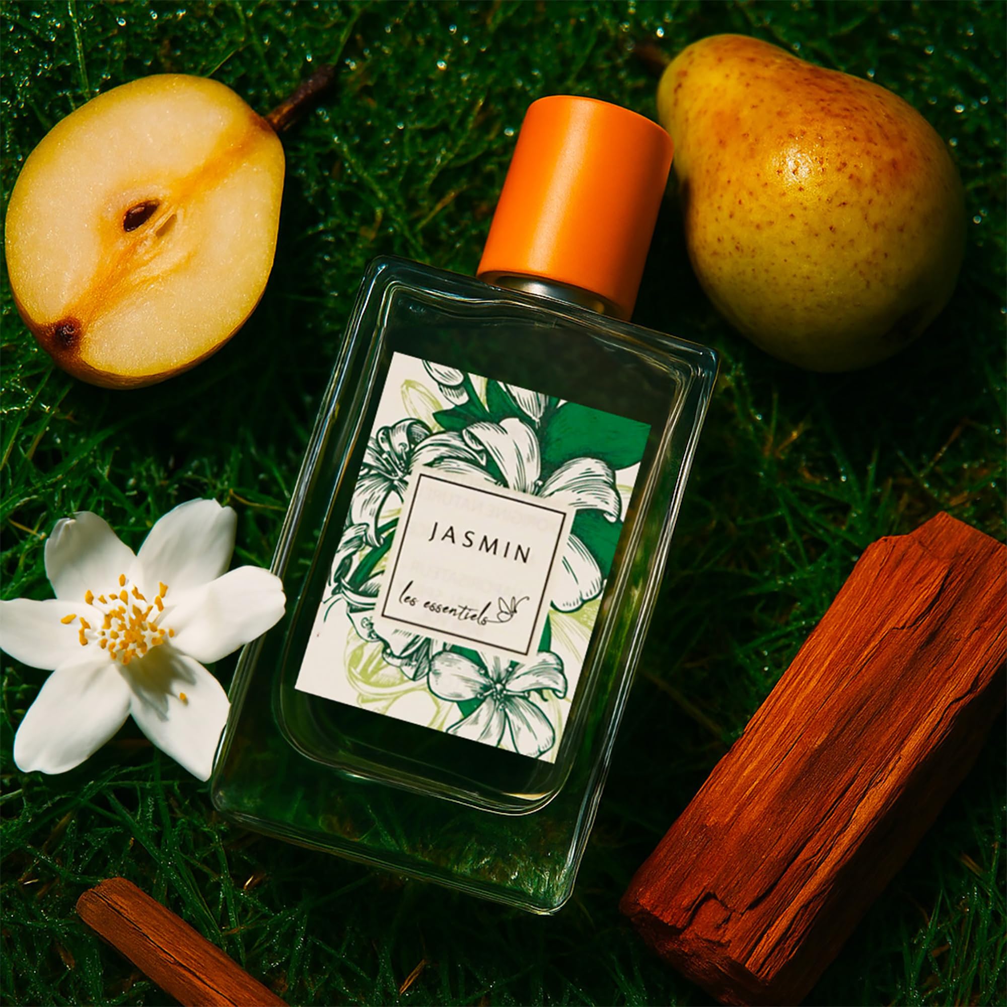 Amazon.com : Les Essentiels Jasmin - Perfume for Women - Floral