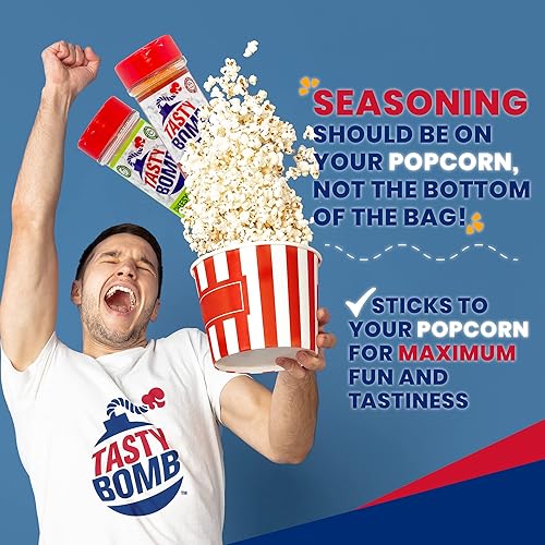 Miniatura 4 de Sabroso paquete variado de condimentos de palomitas de maíz, 12 condimentos en queso cheddar blanco, rancho, crema agria, aperitivo keto sin gluten