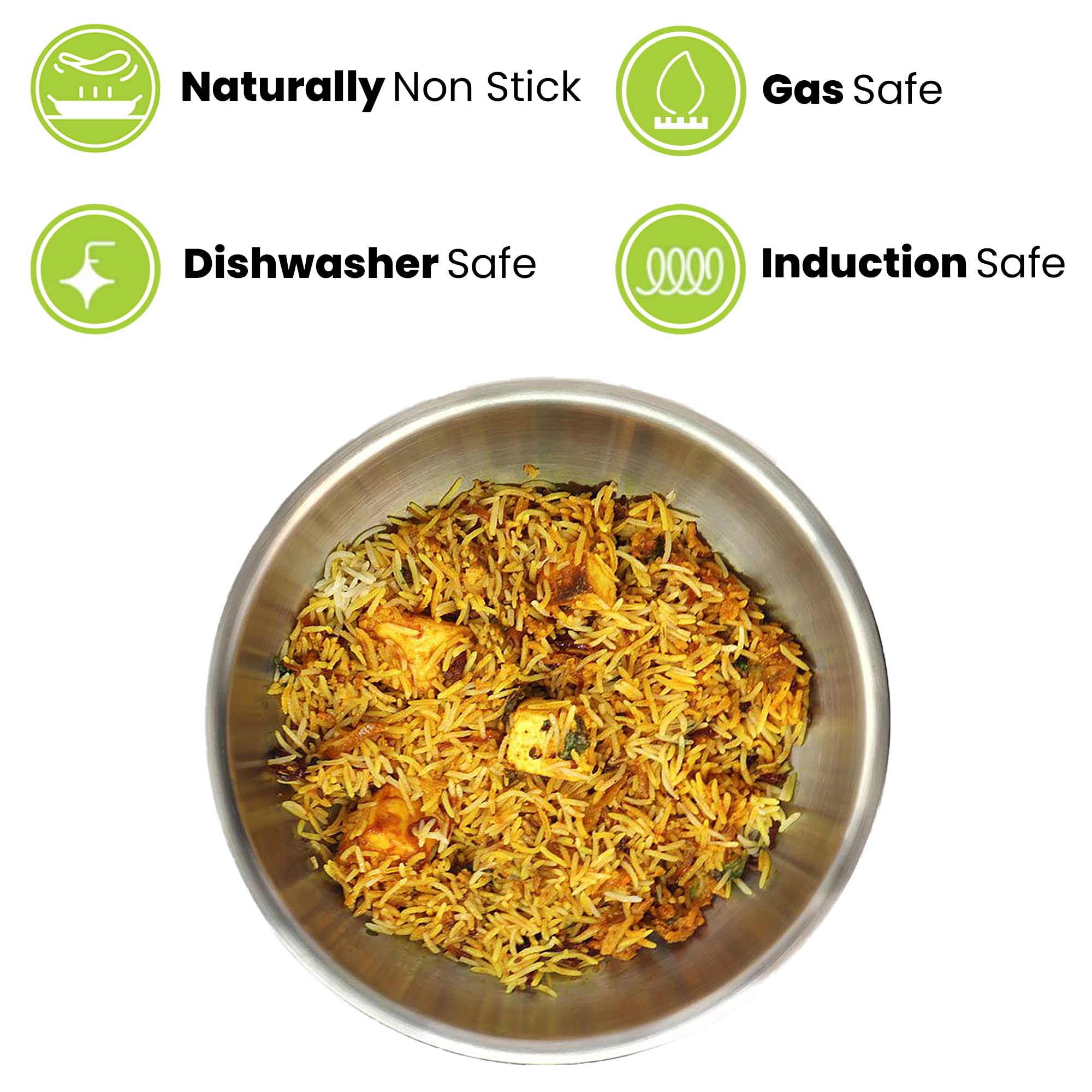Allo Triply Stainless Steel Tasla - 10 Years Warranty -3 Allo Triply Stainless Steel Tasla - 10 Years Warranty -3