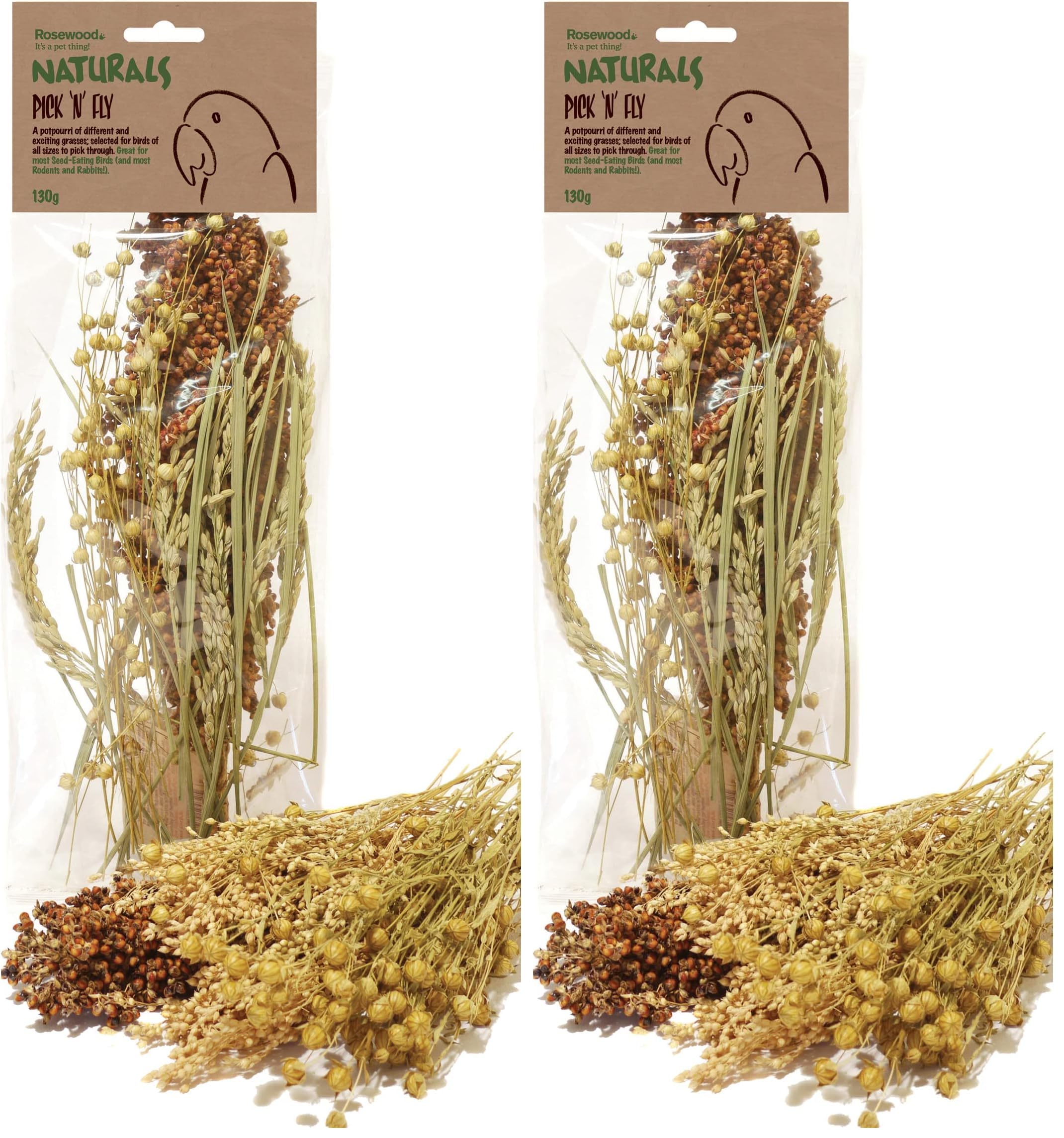 Rosewood Naturals Bird Pick-n-Fly, 130 g (Pack of 1) — view 2