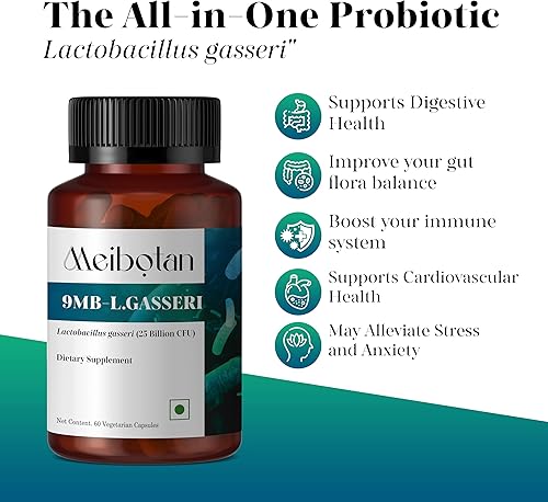 Miniatura 6 de Lactobacillus gasseri Probotics Bacterias para mujeres y hombres con 25 mil millones de UFC, ayuda a la regulación inmunológica, ayuda a prevenir