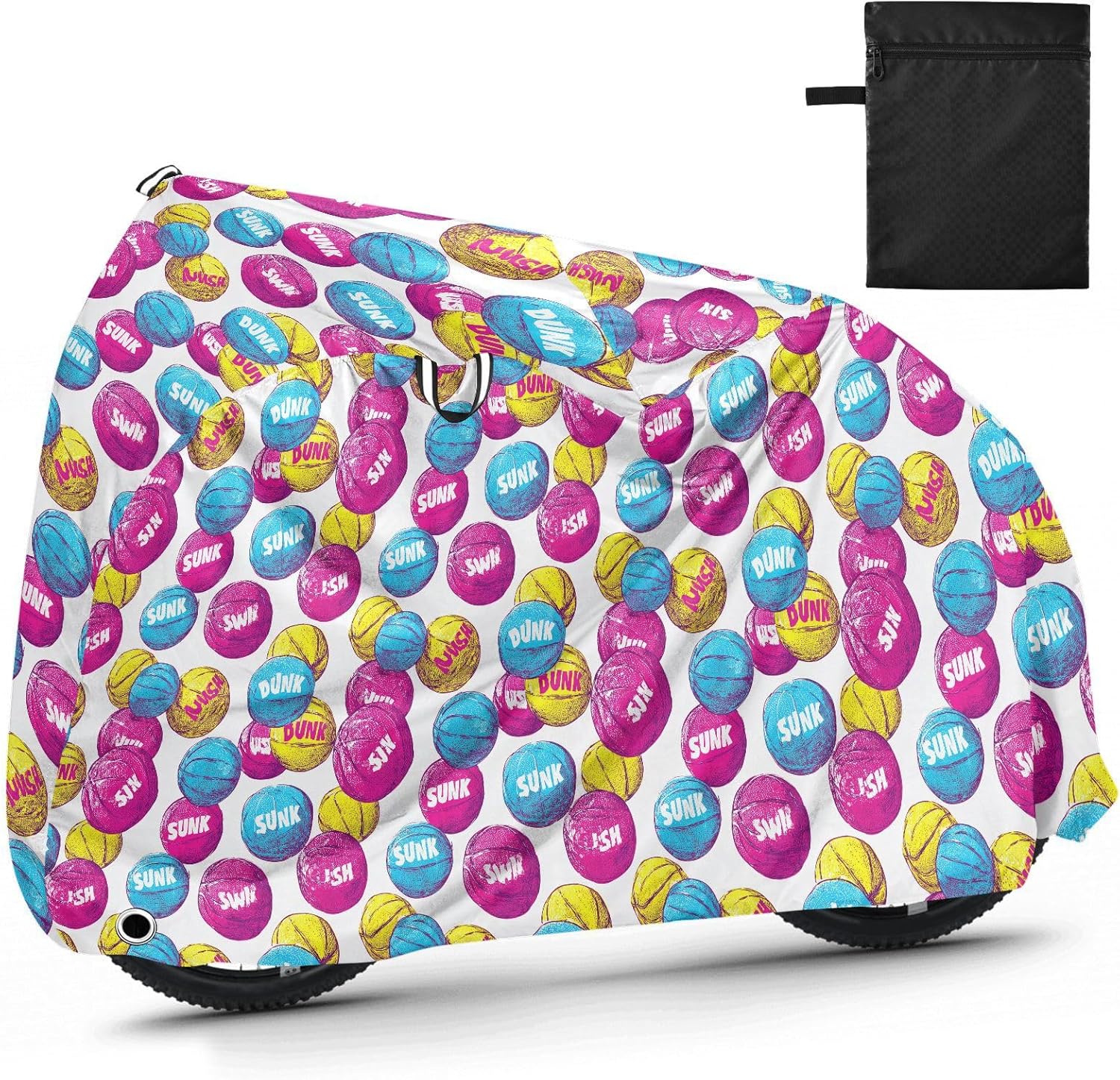 Ball Colorful Mountain Bike Cover Waterproof Motorcycle Cover Bikes Storage