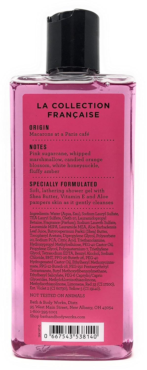 Bath & Body Works 8 Ounce Shower Gel Bonjour Paris