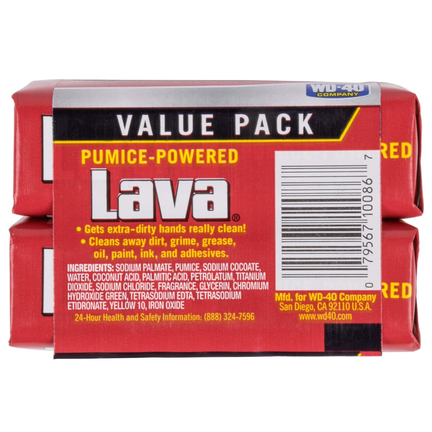 Lava Heavy-Duty Hand Cleaner with Moisturizers, Twin-Pack, 5.75 OZ : Beauty & Personal Care