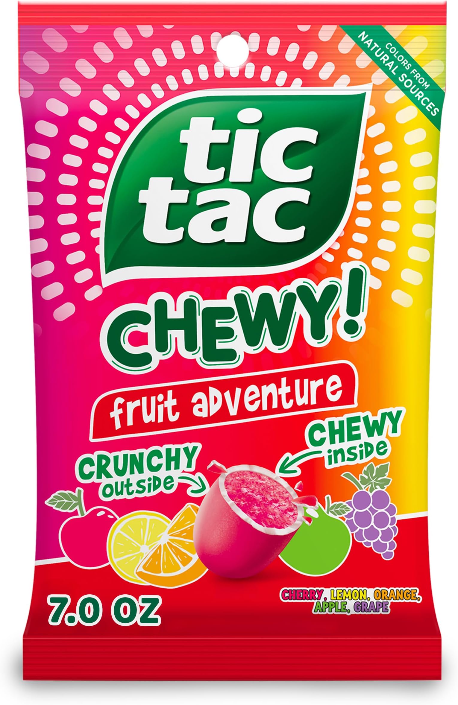 CHEWY! Fruit Adventure Candy, Fruity Chewy Candy, 7 oz (Packaging May Vary)