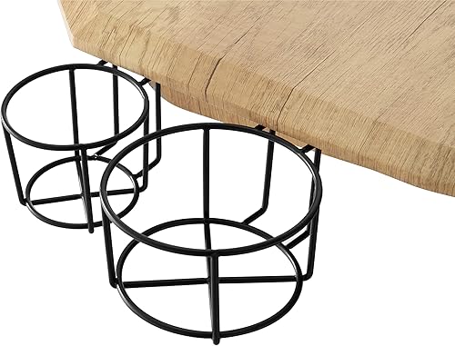 Miniatura 9 de Techni Mobili Escritorio para computadora de oficina en casa, estación de trabajo con dos portavasos y un gancho para auriculares, 50 pulgadas de