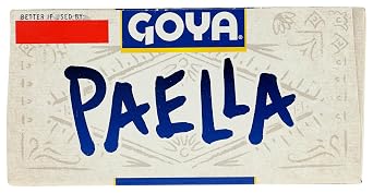Goya Paella Rice Dinner Kit, Light, Fluffy, Latin Dishes, Bowls, 19 Ounce | Long Grain, Light and Fluffy, For Latin Dishes, Bowls and Sides, Pantry Staple, Goya Paella Rice Dinner Kit, Great Taste