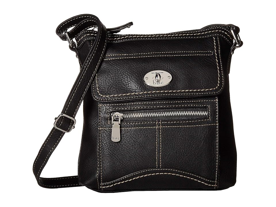 

b.o.c. Carrolton Crossbody Organizer (Black) Cross Body Handbags