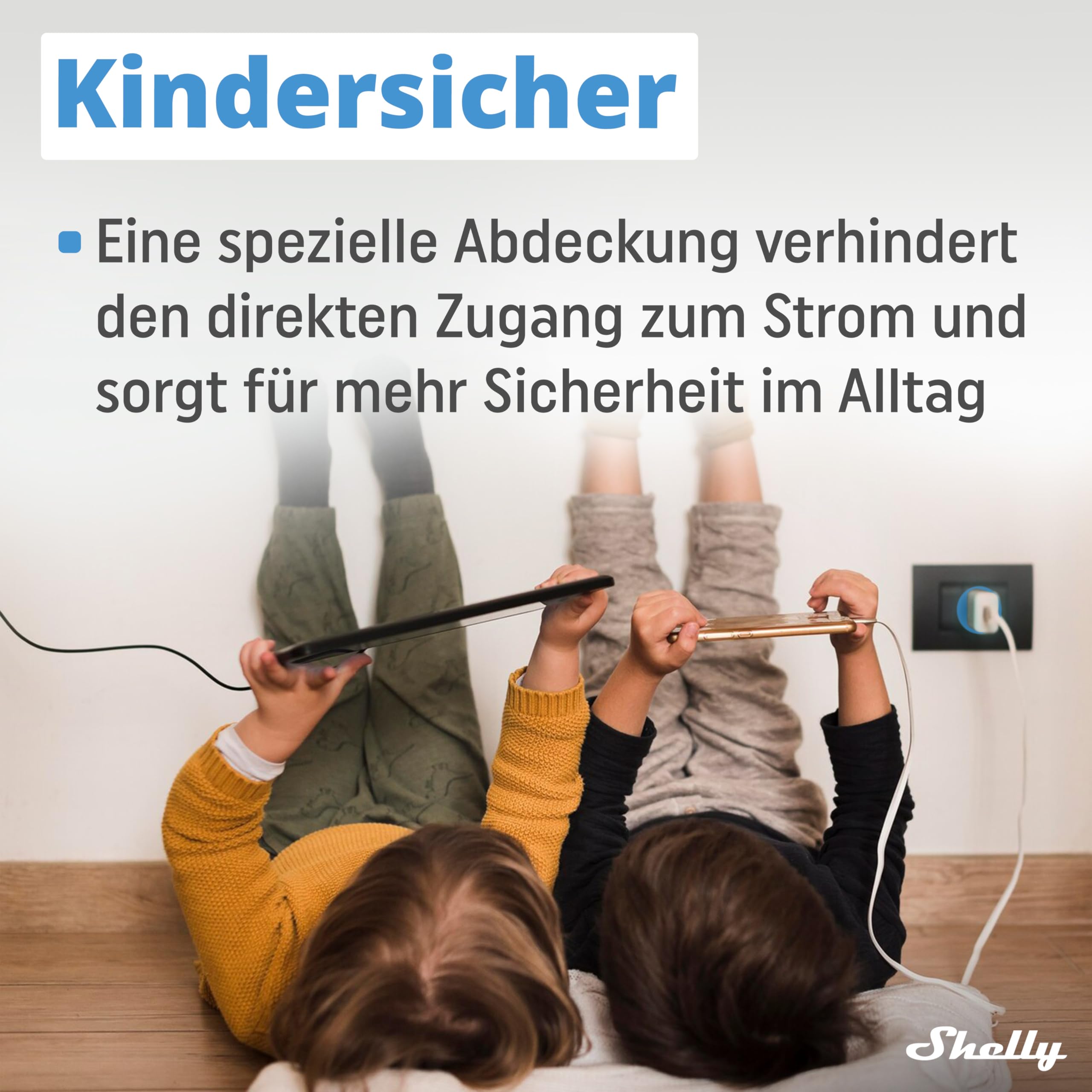 Shelly Plug S Gen3 Weiß - WLAN Smarte Steckdose, Leistungsmessung, 12A 2500W, Zeitschaltuhr, Matter-Zertifiziert Stecker, Heizung & Kühlung, Alexa & Google, Kein Hub Erforderlich (3 Stück)