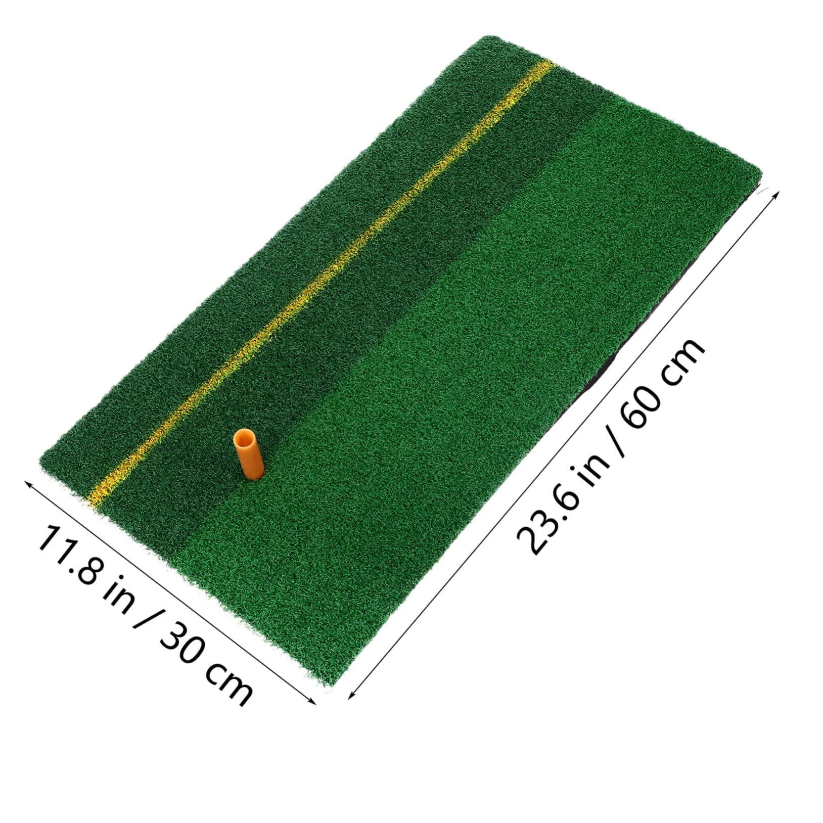 Parliky Golfing Training Turf Mat Portable Practice Pad Tee Hitting Mat for Families Friends