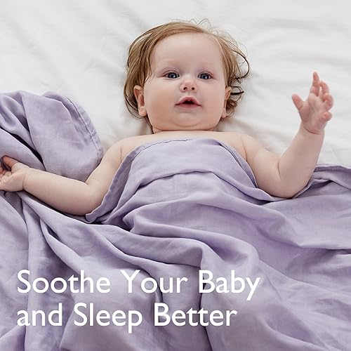 Miniatura 23 de Momcozy Mantas de muselina para bebé, suaves y sedosas de 47 x 47 pulgadas, mantas transpirables para envolver al recién nacido, para niños y niñas