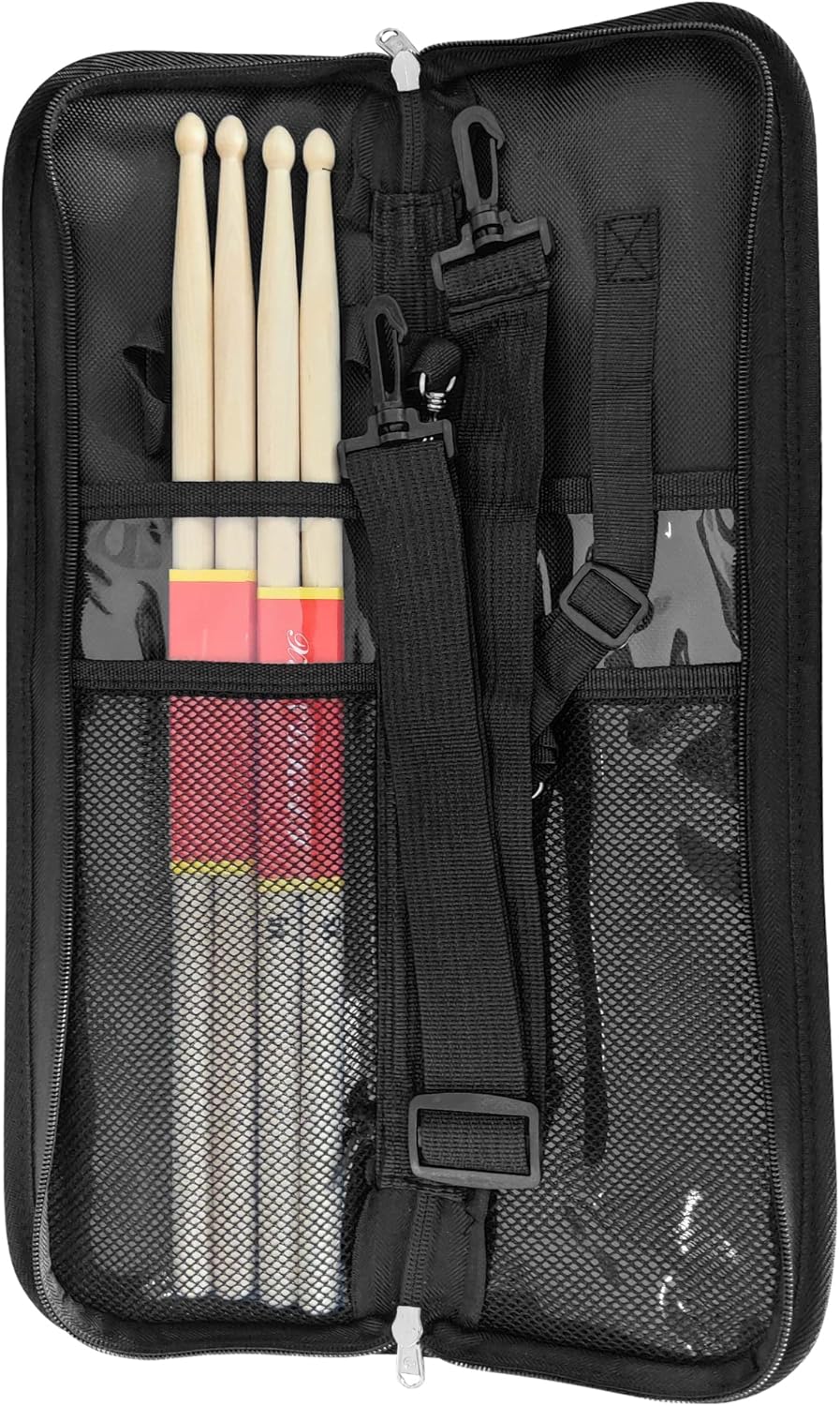 Drum Stick bag with 2 Pairs of Drumsticks Premium Maple