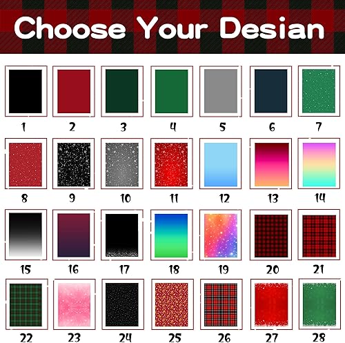 Miniatura 7 de Manta de Navidad personalizada con foto, manta personalizada con nombre para mujeres, ella y él, manta para collage familiar, color verde, 4 fotos