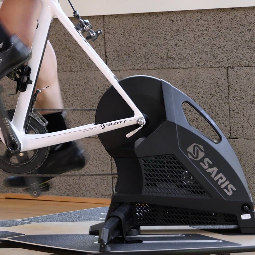 SHIMANO - CaRamel15　SARISH3 Saris H3 Plus: Powerful & Quiet Smart Indoor Bike Trainer