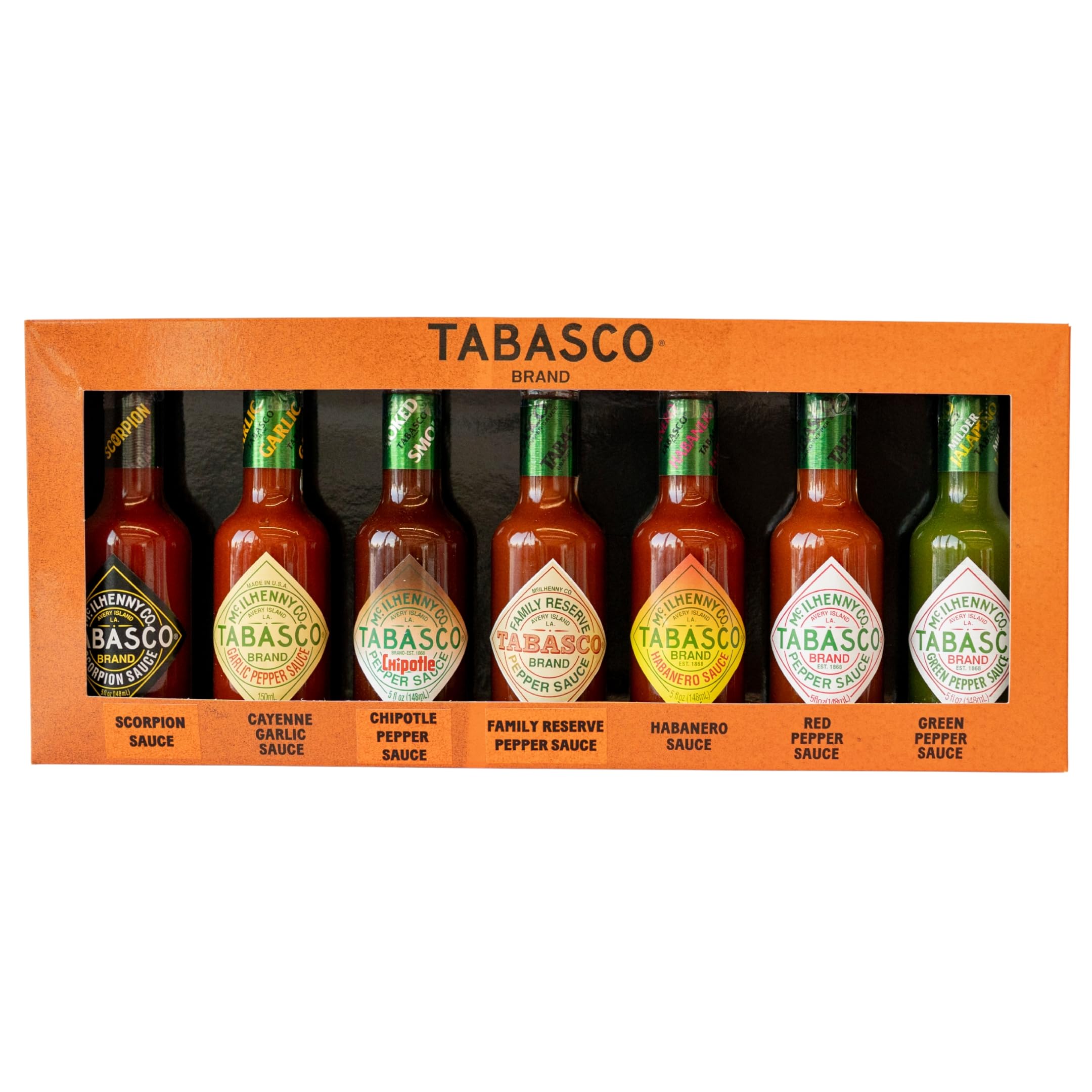 TABASCO® Pack scharfe Soßen Set (7 Pack)