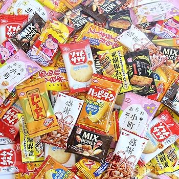 Amazon.co.jp: お菓子 詰め合わせ 亀田製菓・ヤスイフーズ・銀の汐