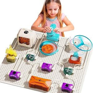 Science Kits for Kids, 410+ Projects Circuit Exploration Kits Educational Electronics Toys for Boys & Girls Hands-On Engineering Toy, Birthday, Halloween, for Ages 5 6 7 8 9 10 11 12