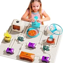 Science Kits for Kids, 410+ Projects Circuit Exploration Kits Educational Electronics Toys for Boys & Girls Hands-On Engineering Toy, Birthday, Halloween, for Ages 5 6 7 8 9 10 11 12