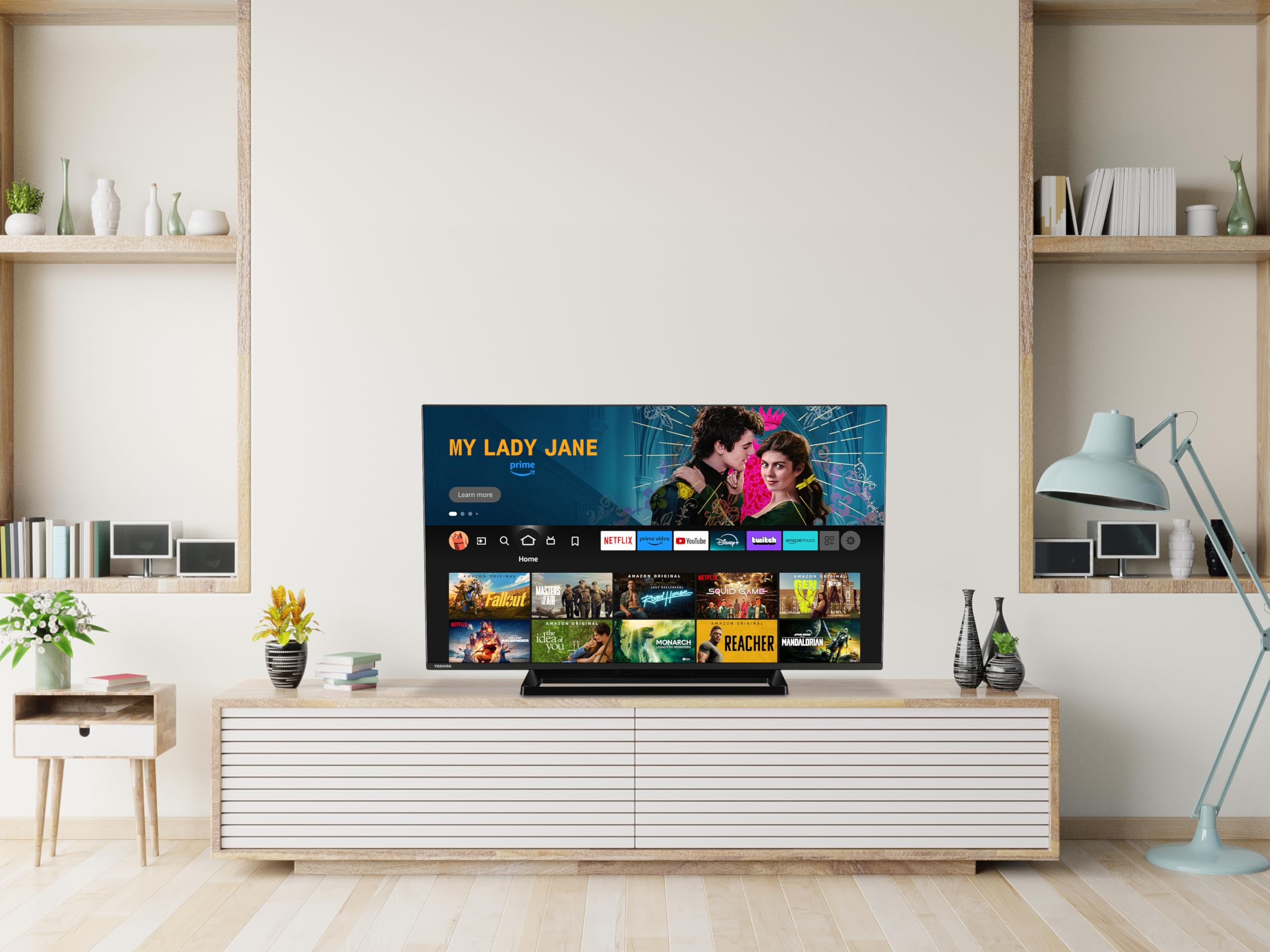 Toshiba Smart Fire TV 43 Pollici Ultra HD 4K - Dettaglio