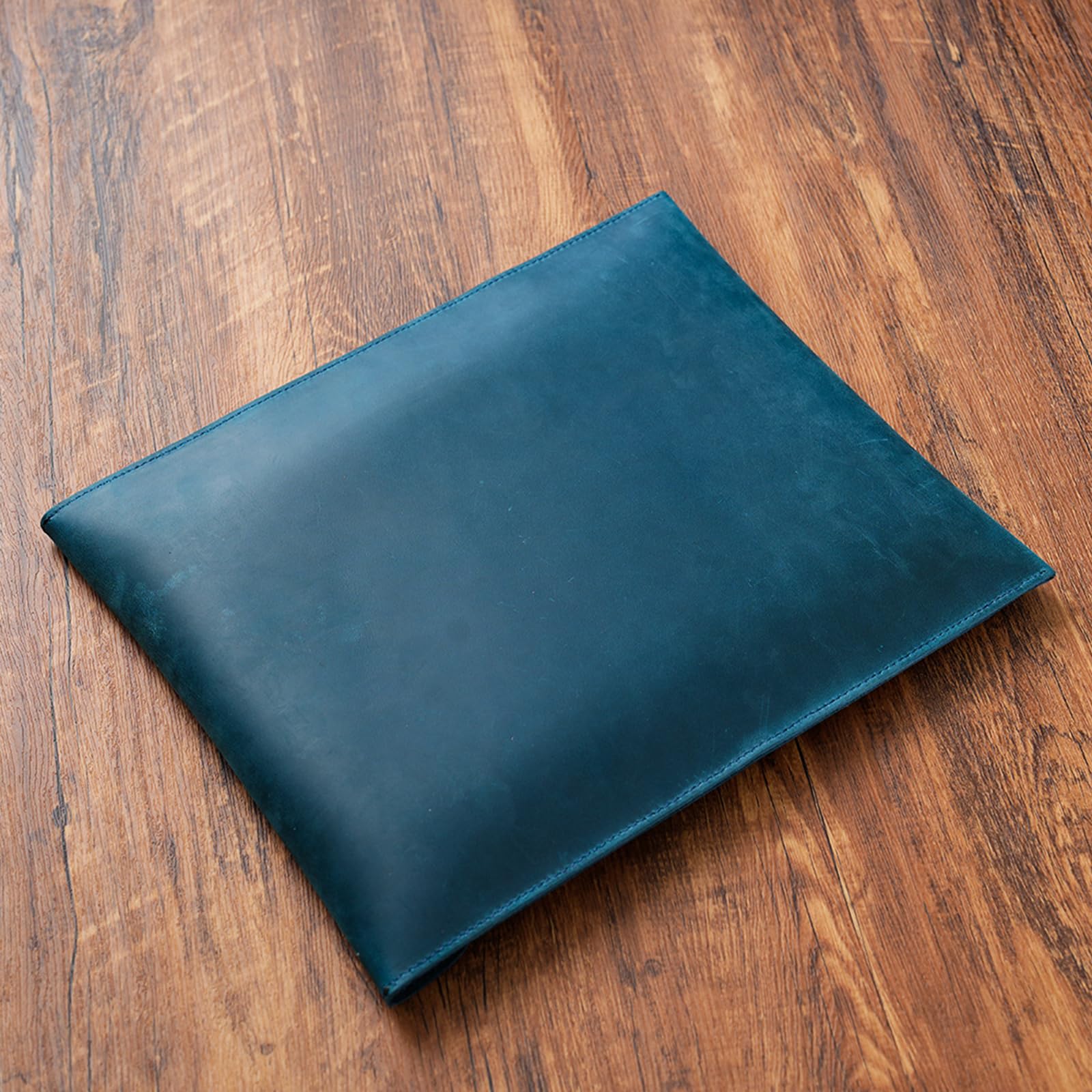 Aktenordner Tasche mit Kordelverschluss, Top Loading Lederumschlag Aktenordner Dokumentenorganisatoren für Männer und Frauen, multifunktionale Bürotasche