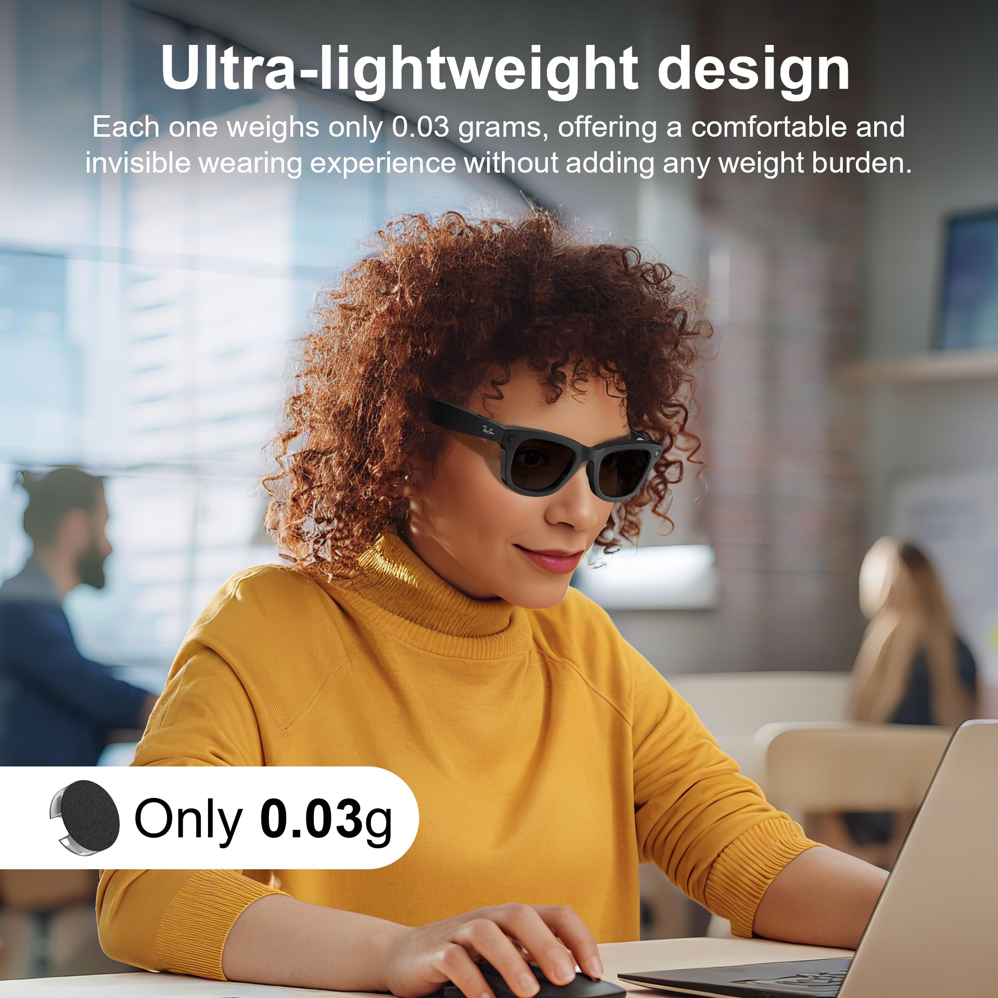 Amazon.co.jp: HiBloks LED 遮光ステッカー Ray-Ban Meta Wayfarer