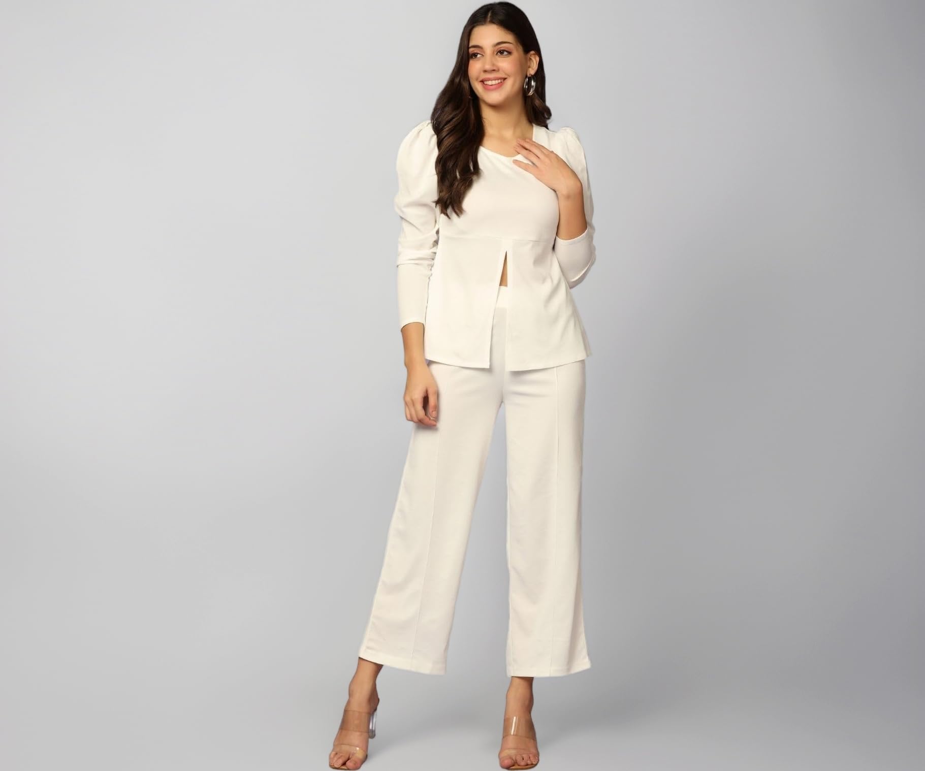 Co Ord Set For Women Stylish | Dress for Women | Trendy Summer Travel Outfit | Lightweight 2 Piece for Holiday Look & Puja | A Line Dresses For Women | Stylish Midi Party Dress for Women | Winter Casual Wear
