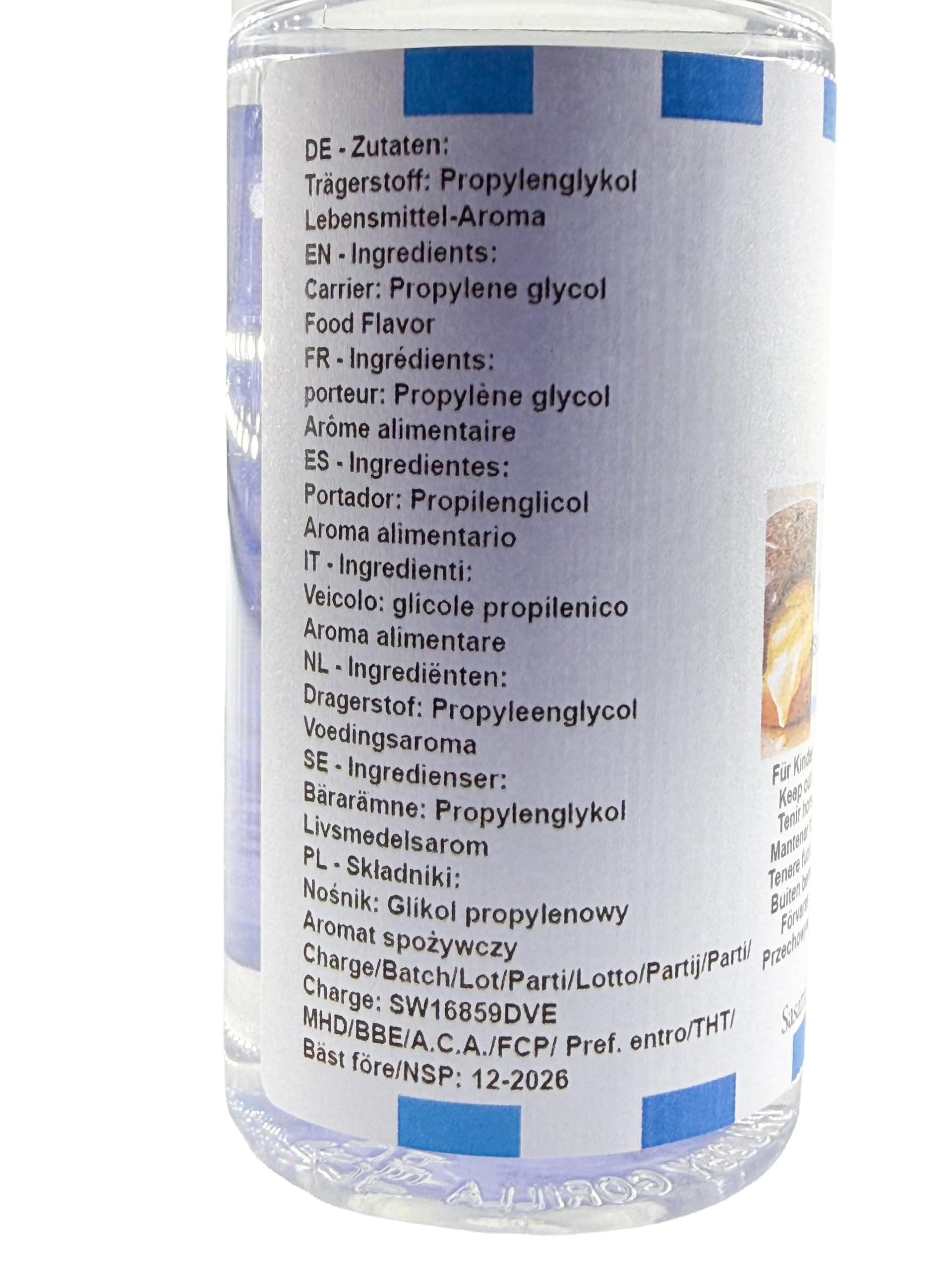 Boston Cream Flavor Concentrate - Vegan - Sasami - 100ml — view 7