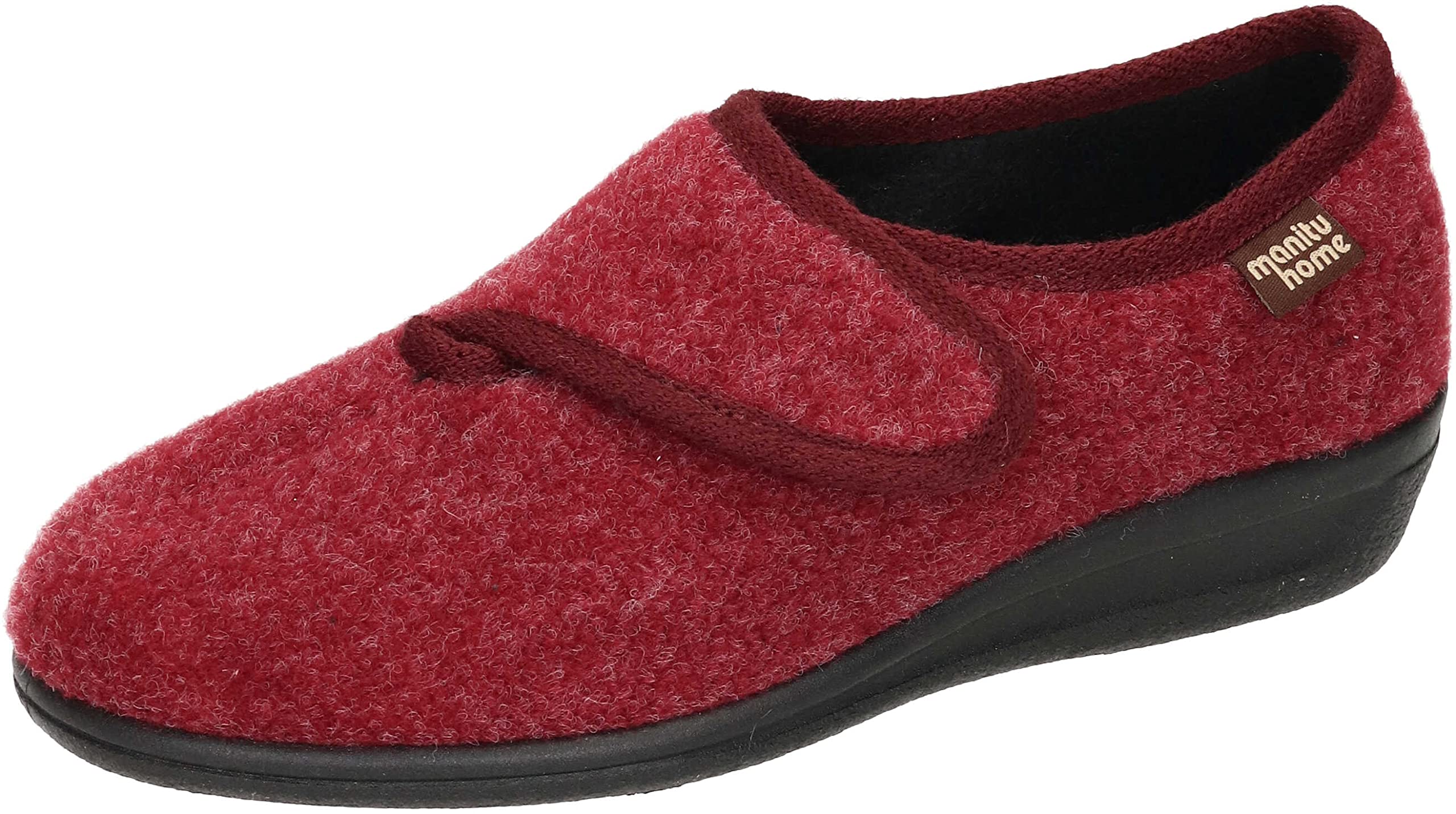 Manitu Home Women's 340026-41 Slippers, Red, 37 EU