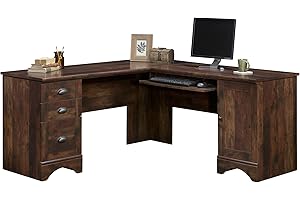 Exquisite Sauder Harbor View Executive Corner Desk