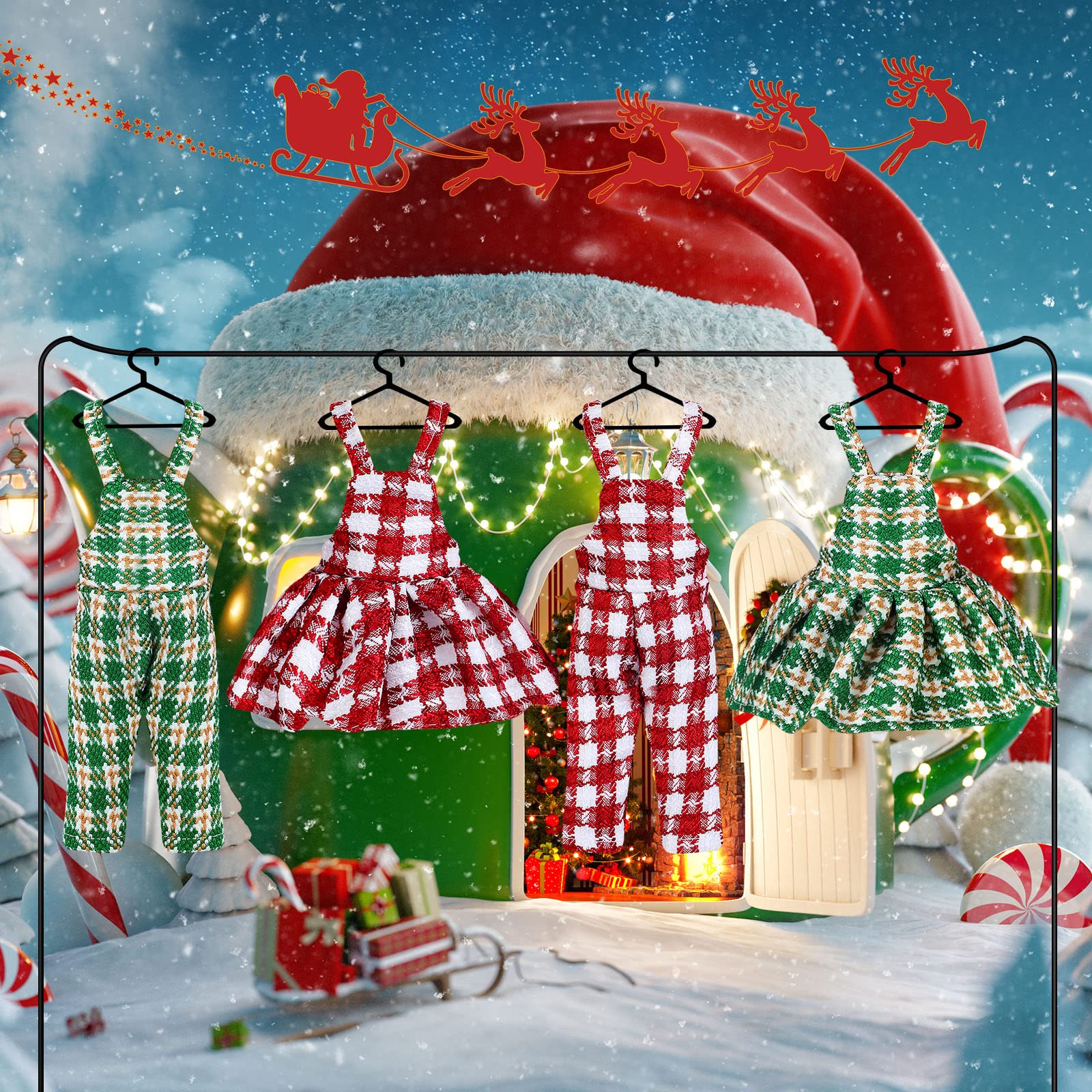 fitted lace wedding dress Amazon.com: Hungdao 4 Pcs Christmas Doll Clothes Christmas Accessories Doll  Clothing Red Green Plaid Dress Holiday Outfits for Boys Girls Xmas Party  Supplies : Toys & Games